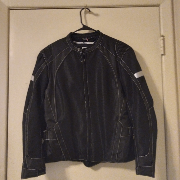 Street & Steel Black Open Road Mesh Motorcycle Unisex Jacket, Chaquita, … - Picture 8 of 14